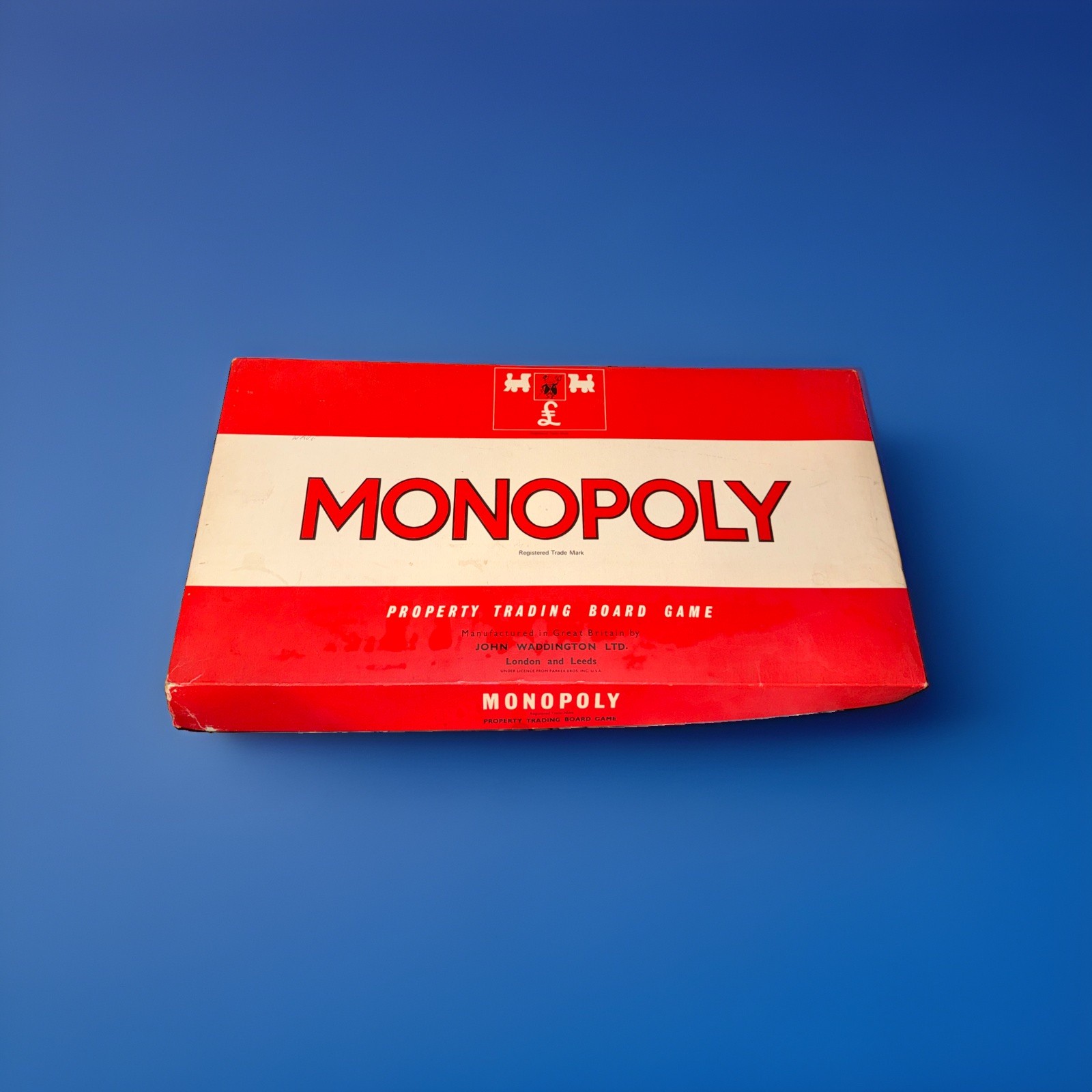1972 UK Monopoly Board Game Waddington\'s British England Edition GUC 1972 UK Monopoly Board Game Waddington\'s British England Edition GUC