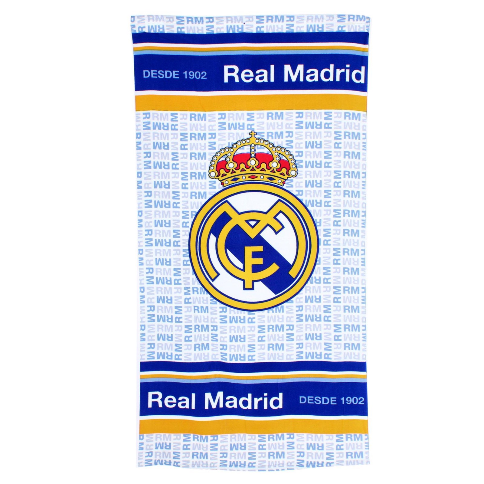 Textiel Trade Kids\' Real Madrid Soccer Club Beach Towel