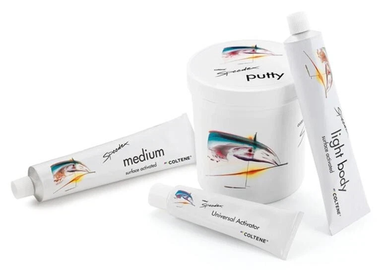 Coltene Speedex IMPRESSION PUTTY SET DENTAL(Putty +Activator+LIGHT BODY) Coltene Speedex IMPRESSION PUTTY SET DENTAL(Putty +Activator+LIGHT BODY)