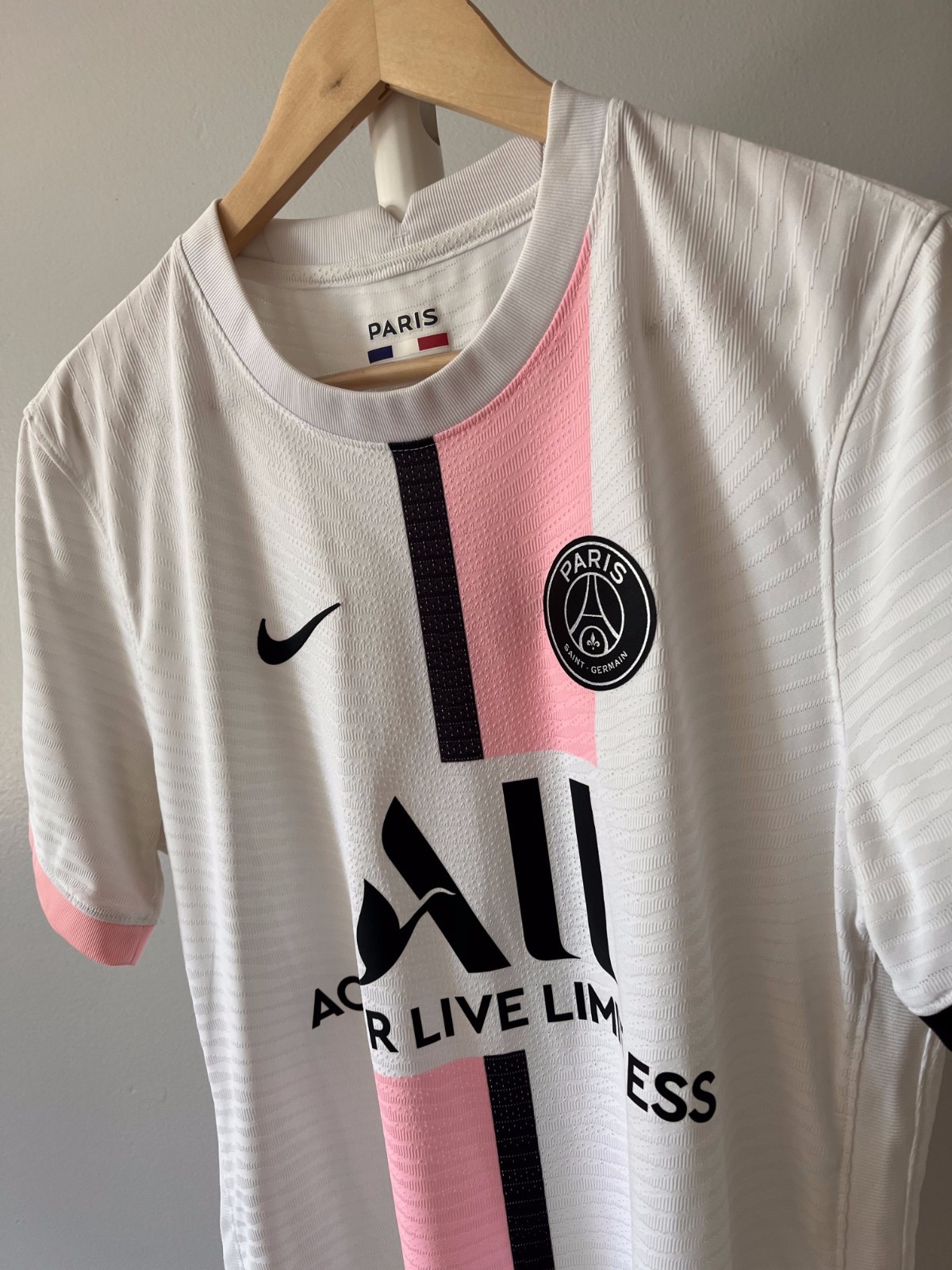 PSG 2021/22 Away Football Shirt Nike Vapor Match Authentic Size L