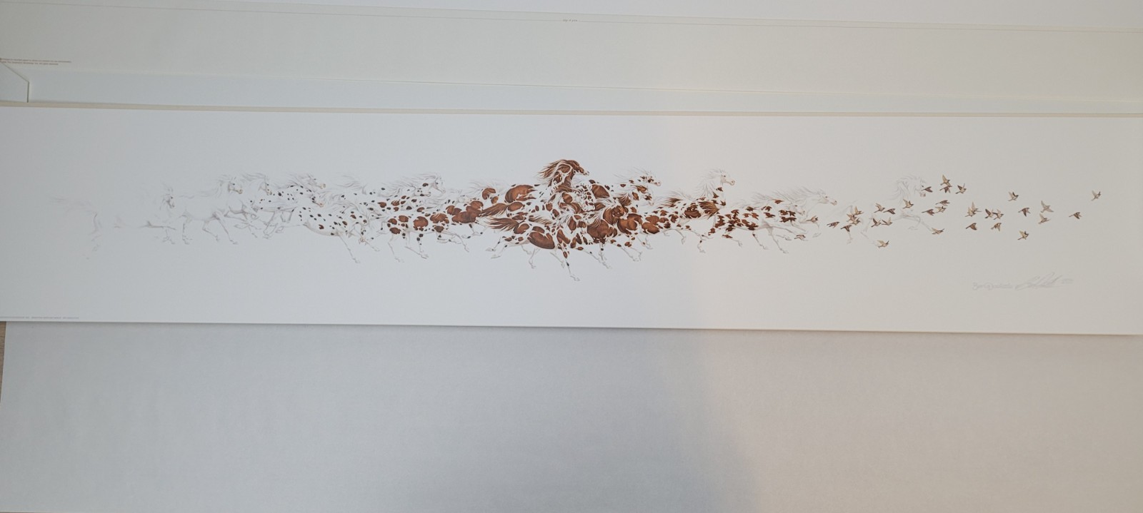 BEV DOOLITTLE “WHEN THE WIND HAD WINGS” VINTAGE 1994 PRINT 18092/57500