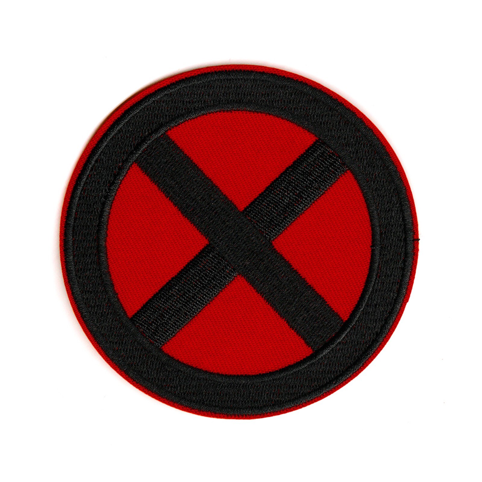 X-Men Classic Logo Red and Black Variant – Embroidered Iron on Patch X-Men Classic Logo Red and Black Variant – Embroidered Iron on Patch