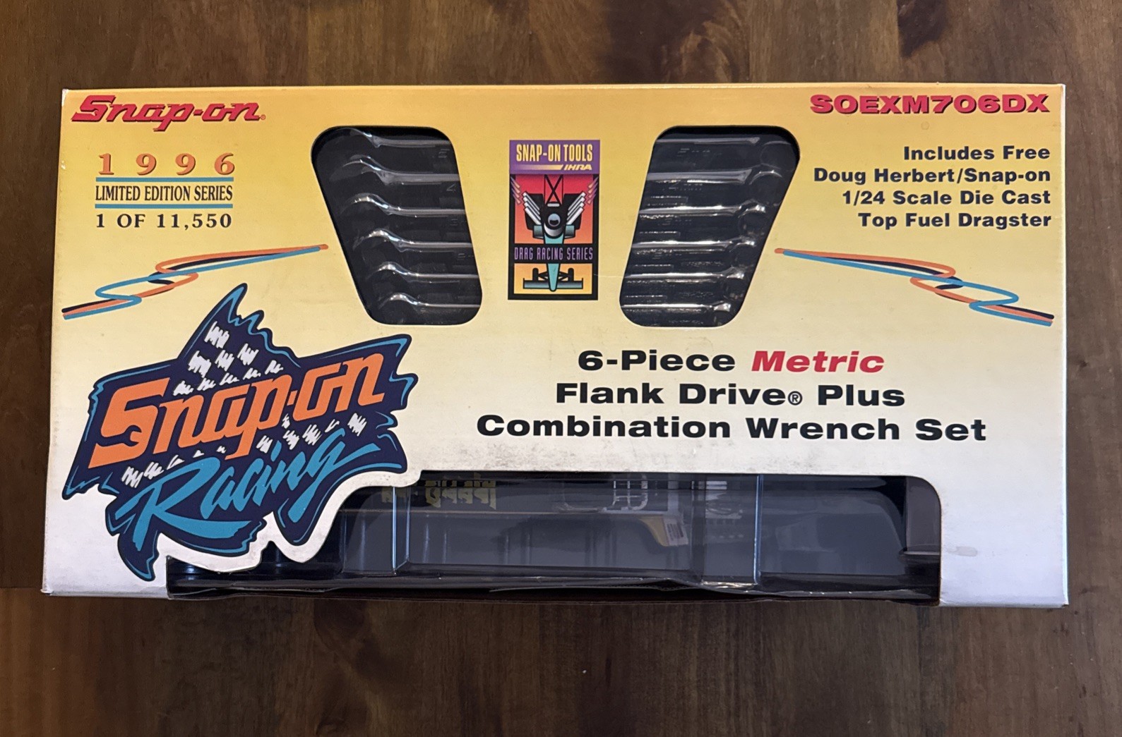 RARE Snap On Racing 6 Pc Metric Wrench Tool Set Doug Herbert 1/24 Dragster VTG RARE Snap On Racing 6 Pc Metric Wrench Tool Set Doug Herbert 1/24 Dragster VTG