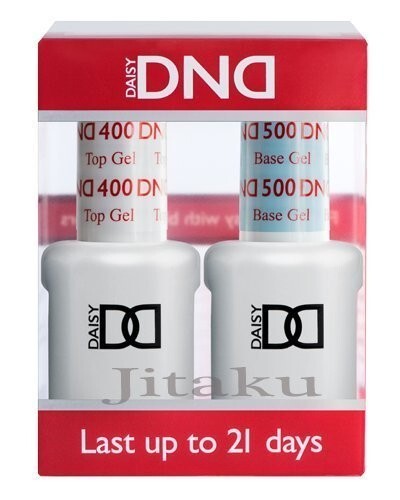 DND Gel Base and Top (0.5 OZ, top) by DND Duo