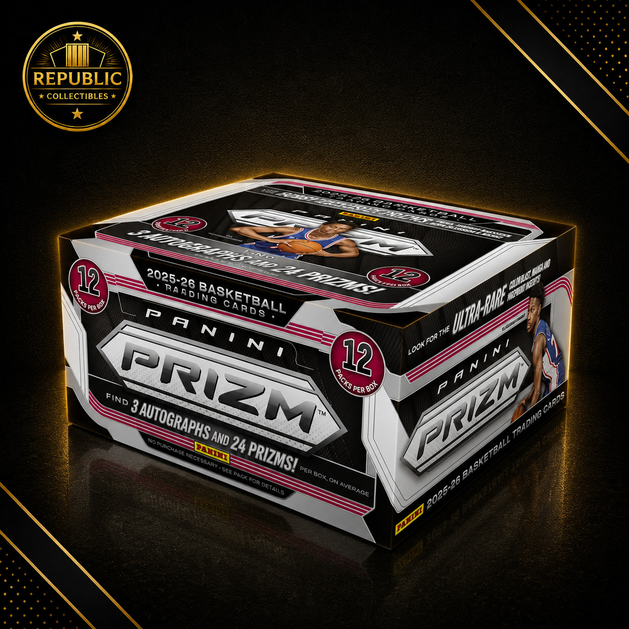 2025-26 Panini Prizm Basketball Hobby Box (Sealed) 2025-26 Panini Prizm Basketball Hobby Box (Sealed)