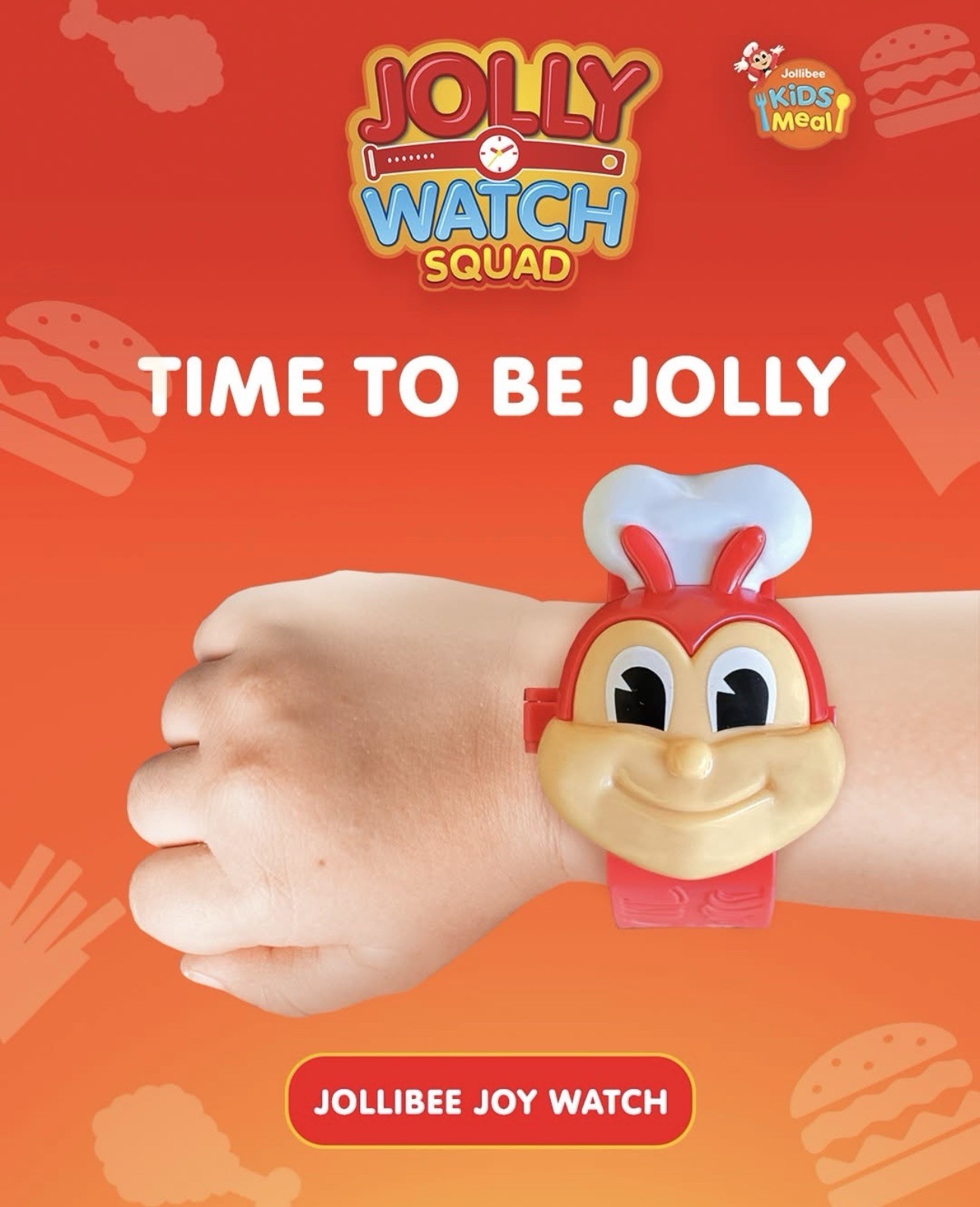 JOLLIBEE KIDDIE MEAL JOLLY WATCH PHILIPPINES EXCLUSIVE US SELLER JOLLIBEE KIDDIE MEAL JOLLY WATCH PHILIPPINES EXCLUSIVE US SELLER