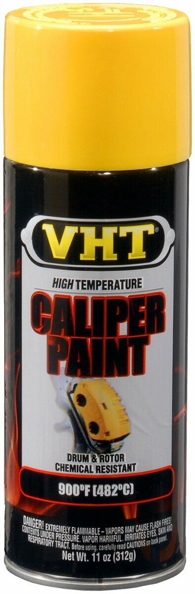 VHT SP738 Bright Yellow Brake Caliper Paint - 11 oz Aerosol Can