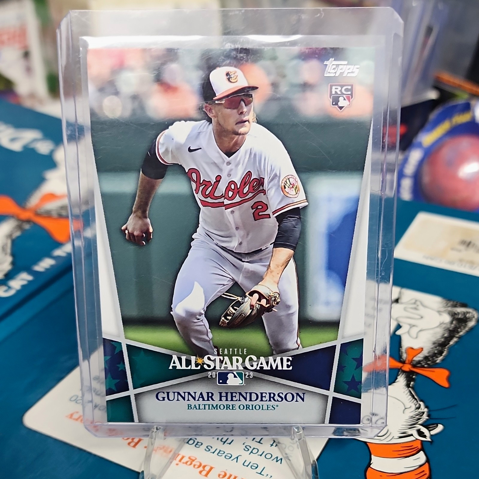 Topps 2023 Seattle All-Star Game Gunnar Henderson #40 RC Orioles Topps 2023 Seattle All-Star Game Gunnar Henderson #40 RC Orioles
