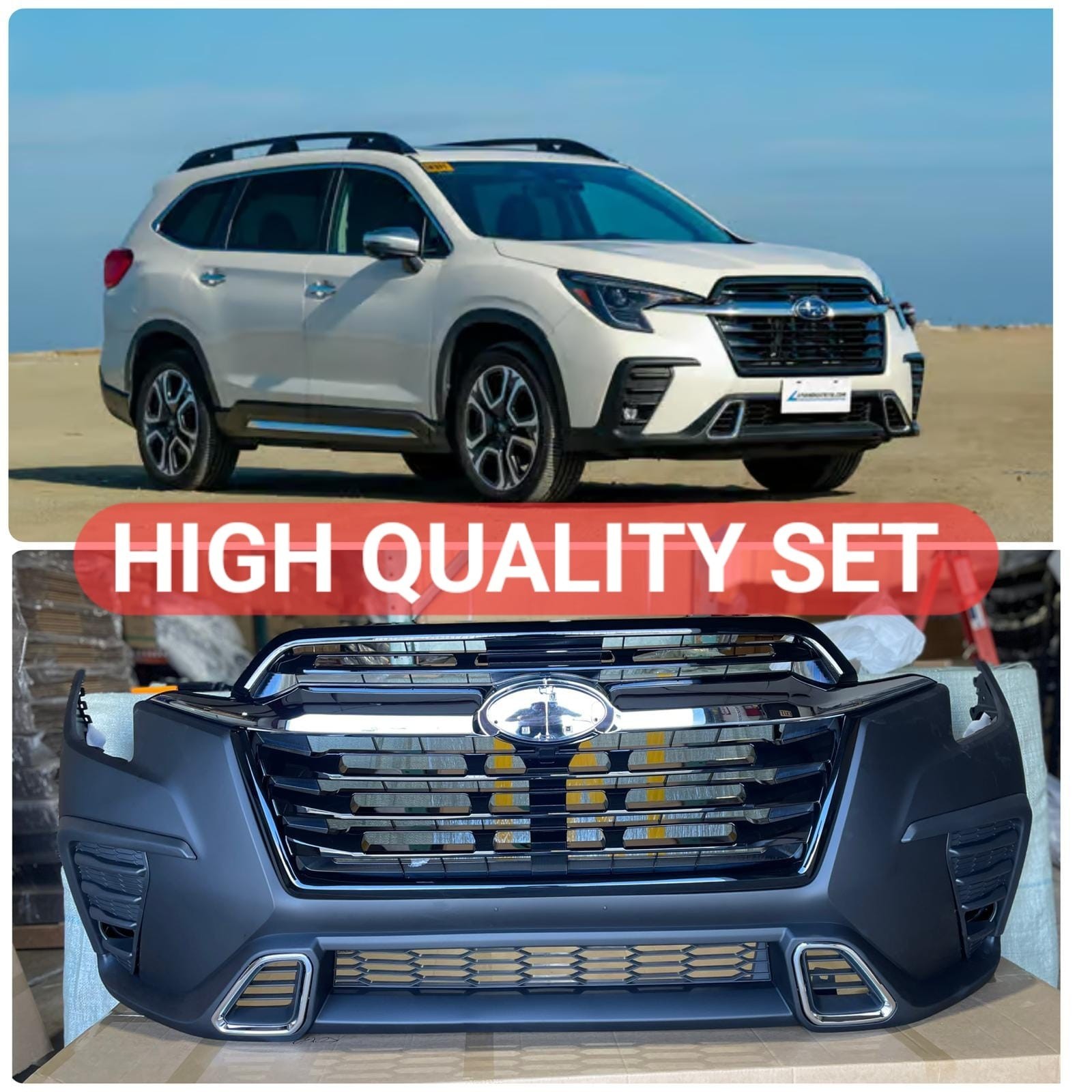 2023-2025 SUBARU ASCENT FRONT BUMPER COVER /  Complete Set Assembly 57704XC02A