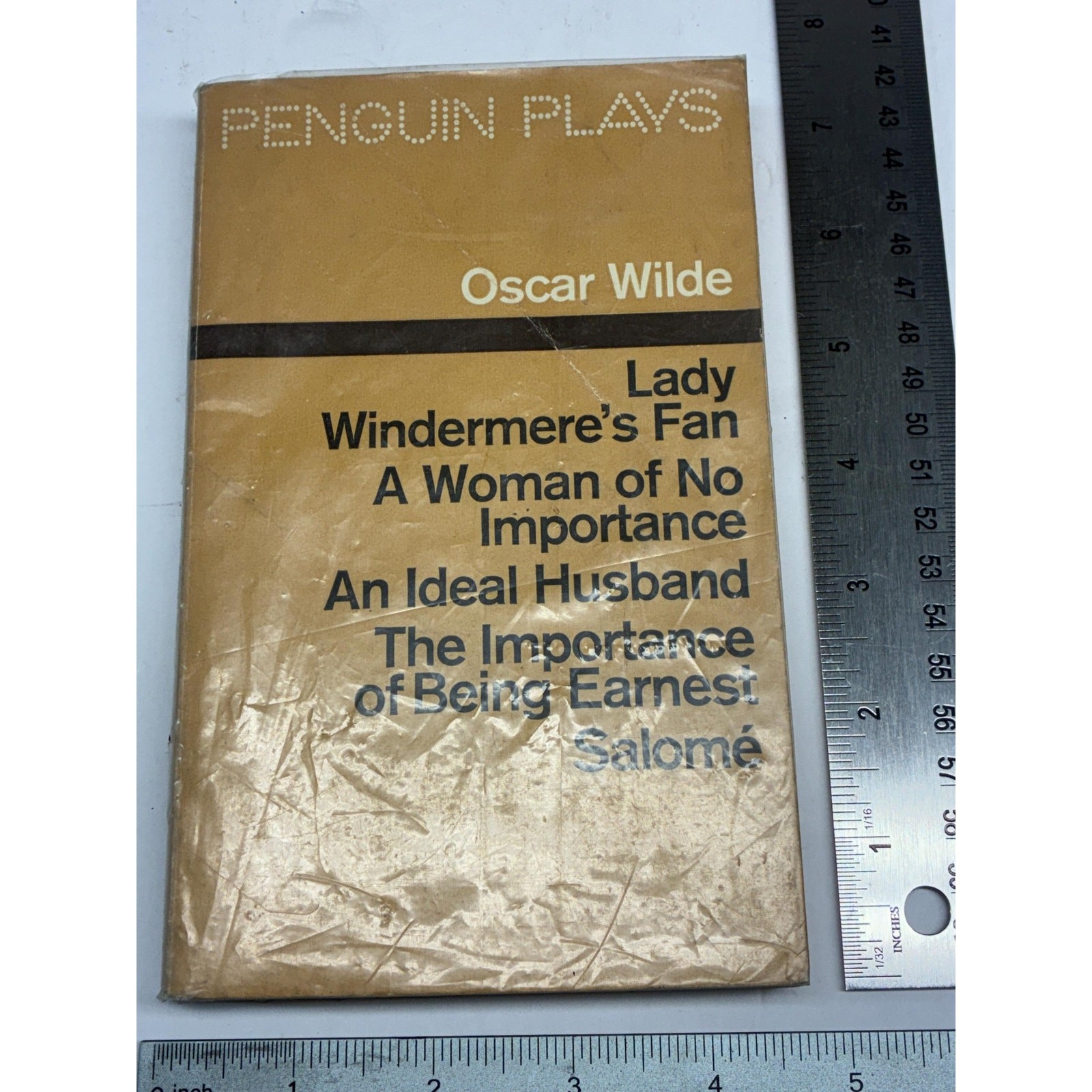 Vintage 1973 Oscar Wilde Plays Penguin Paperback, Importance of Being Earnest,