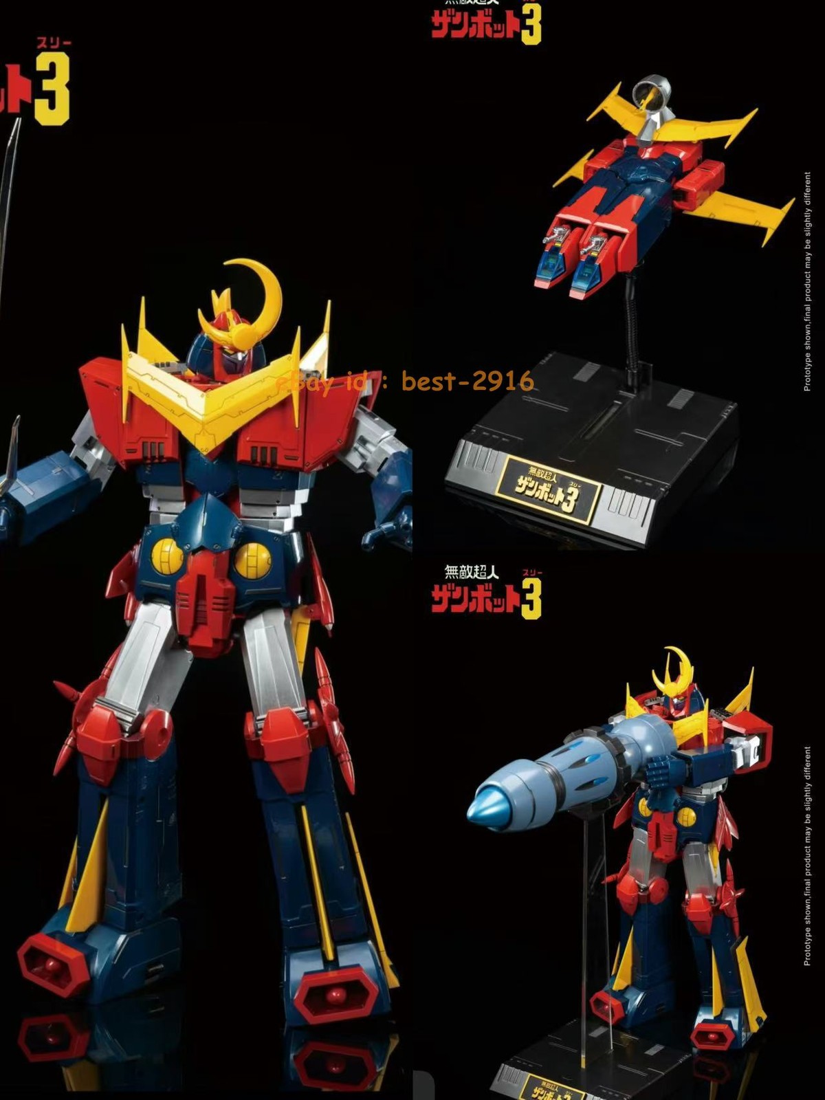 KingArts Super Machine Zambot 3 DFS087 33cm Figure Action Model In Stock