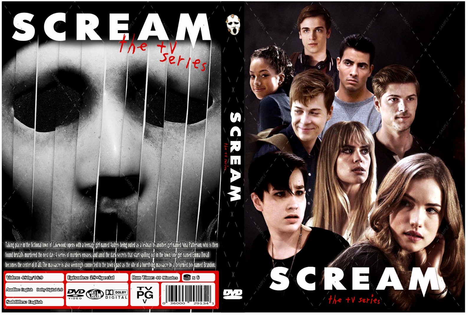 TV Show Scream Complete Collection S1-3 and Halloween Special in Eng TV Show Scream Complete Collection S1-3 and Halloween Special in Eng