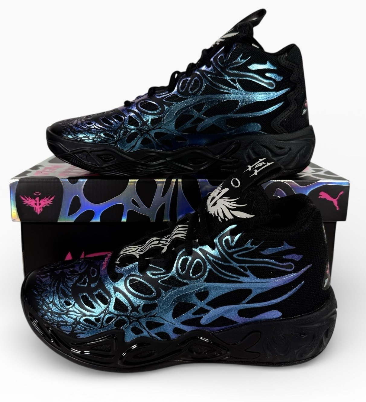 PUMA LaMelo Ball MB.0 Basketball Shoes REFLECTIONS 311310 01 RARE Size 13