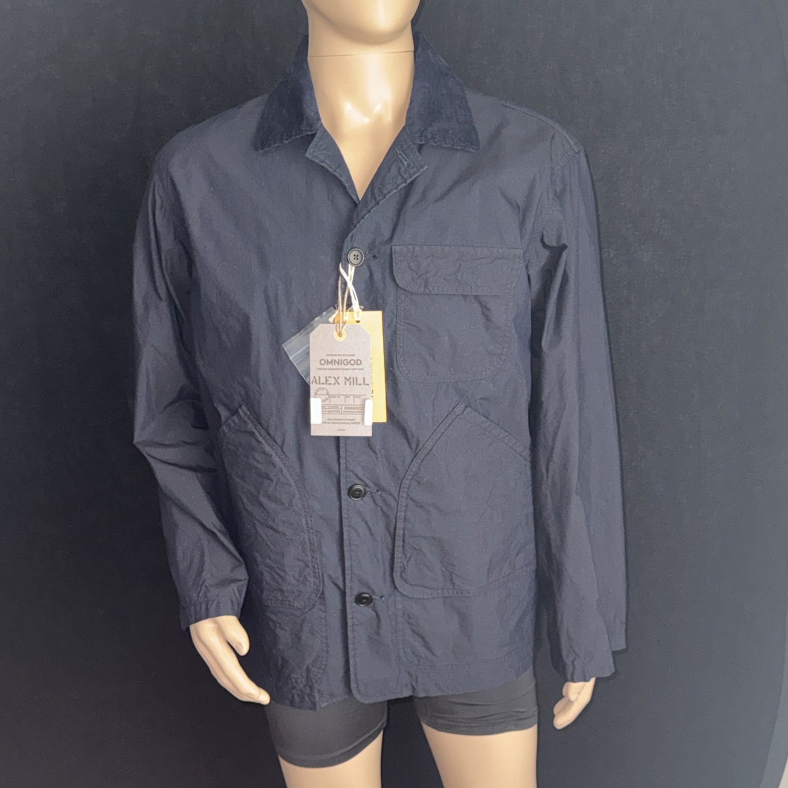 Alex Mill L Omnigod Frontier Jacket Made In Japan Retail $375 Alex Mill L Omnigod Frontier Jacket Made In Japan Retail $375