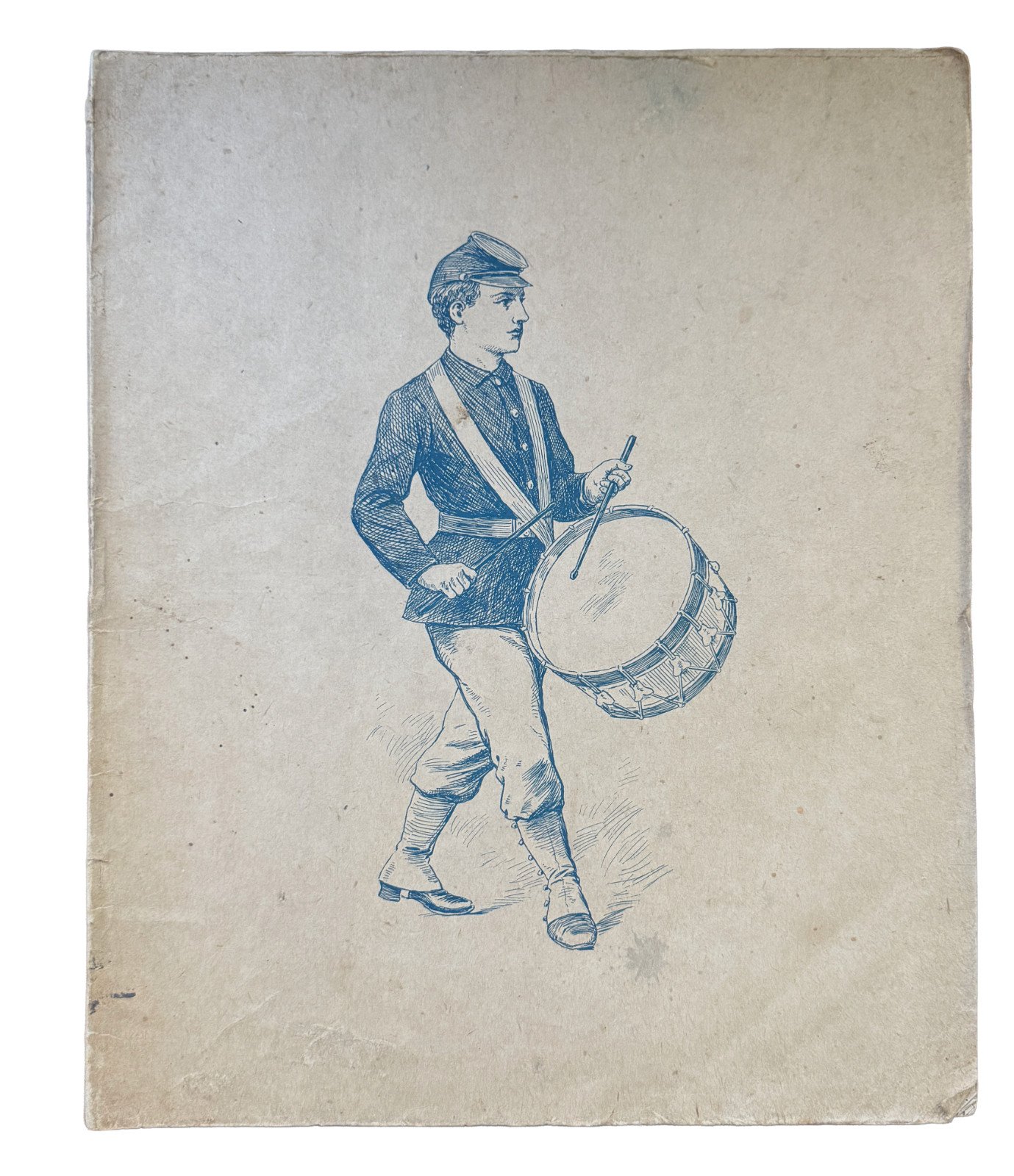 Vintage 1891 Civil War GAR Drummer Boy Battle of Shiloh Worcester Program Rare