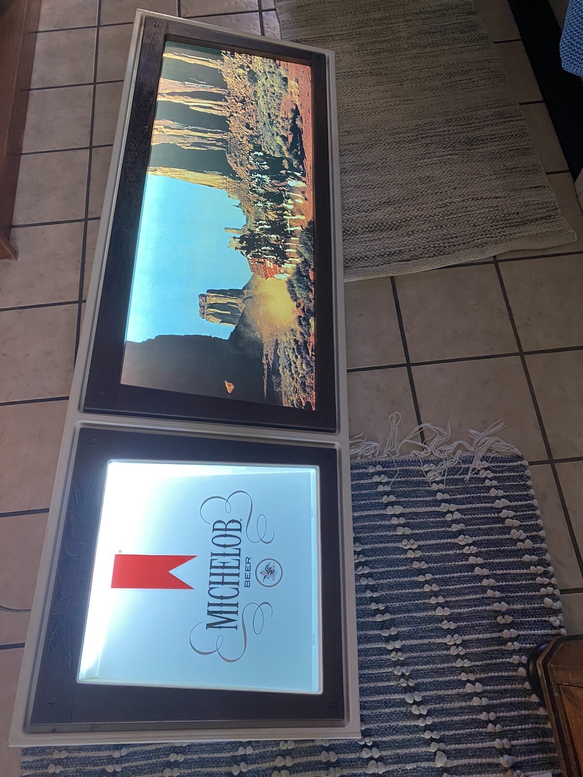 Michelob Beer Vintage Lighted Sign Bar Man Cave Decor