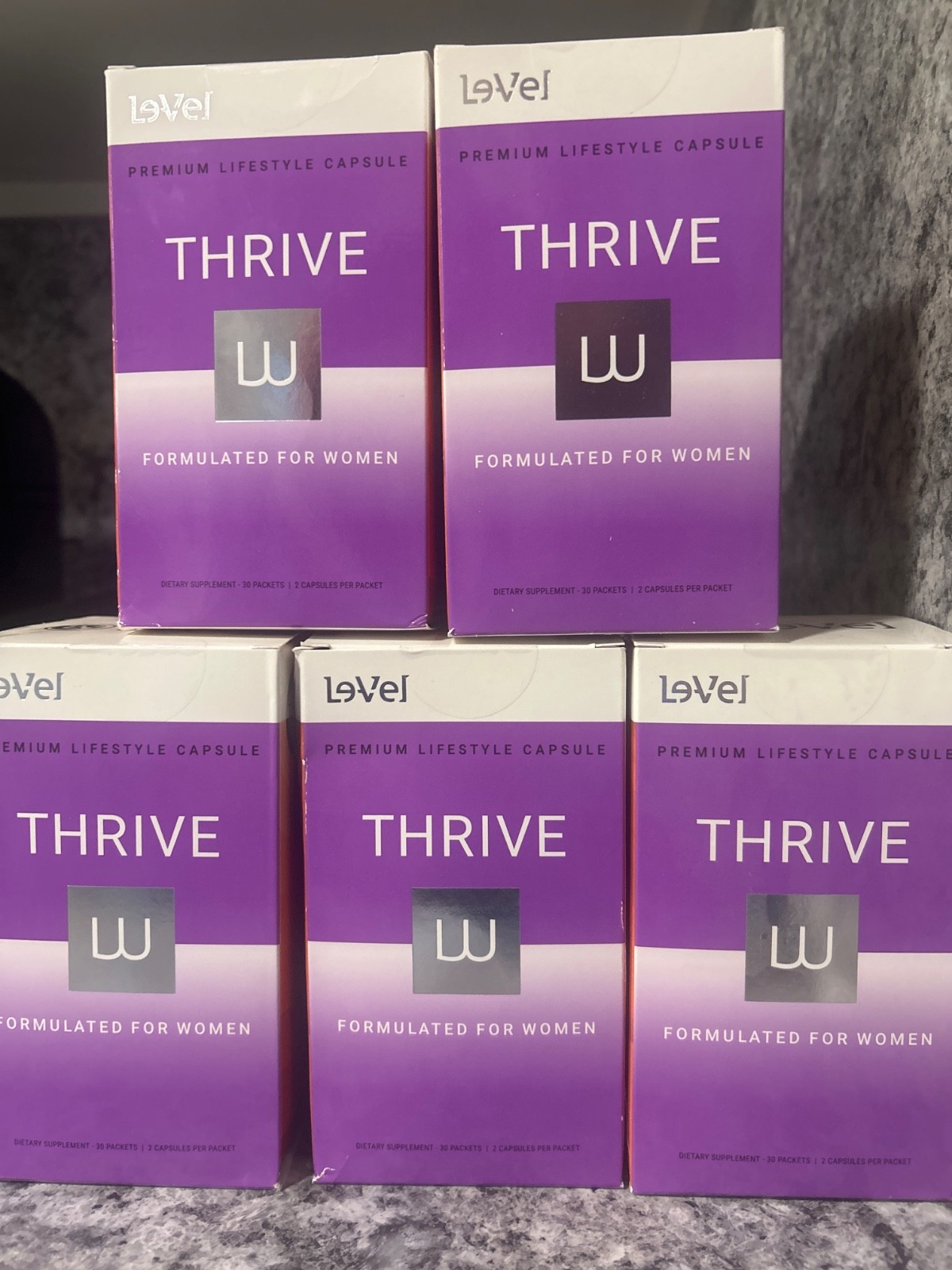 Thrive by LeVel Premium Lifestyle Capsules for Her. 5 month supply Thrive by LeVel Premium Lifestyle Capsules for Her. 5 month supply