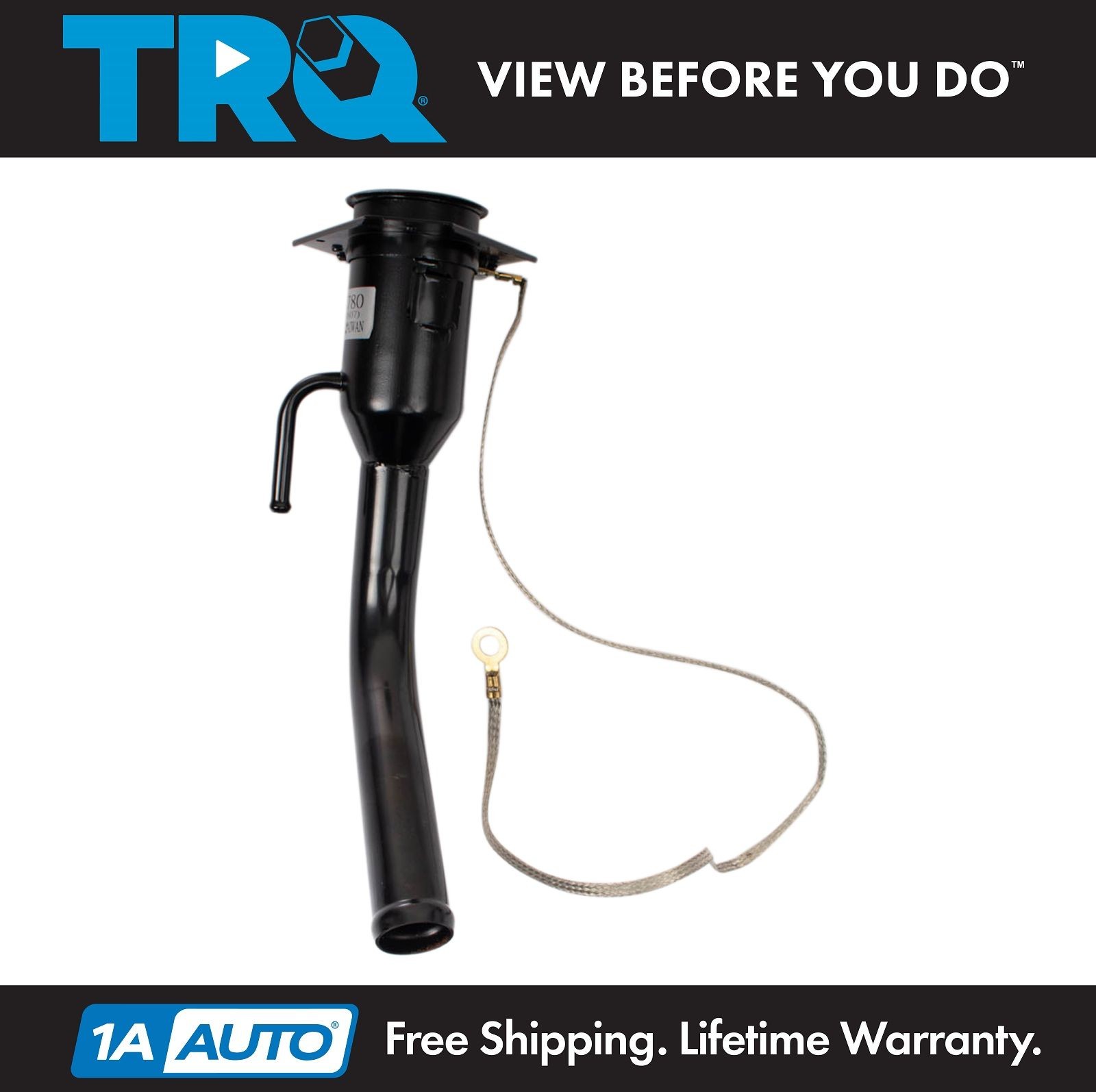 TRQ Fuel Tank Filler Neck For 2007-2016 Chevrolet Silverado 1500 GMC Sierra 1500