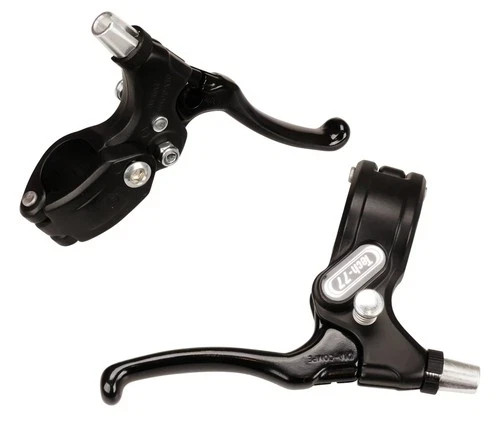 Dia-Compe Tech 77 BMX Locking Brake Lever Pair Set Freestyle Black Dia-Compe Tech 77 BMX Locking Brake Lever Pair Set Freestyle Black
