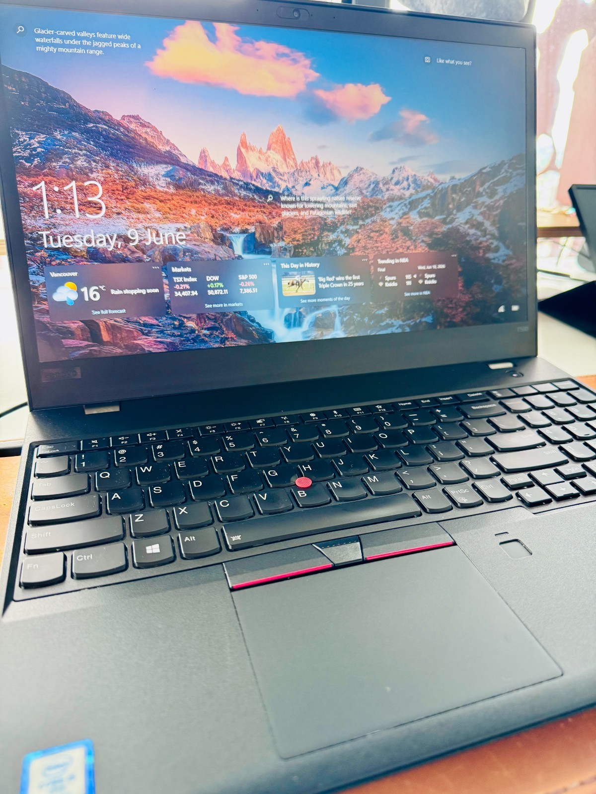 Lenovo Thinkpad T580 | Core i5-8350U Intel 1.9GHz | 8GB RAM | 256GB SSD | 15.6\ Lenovo Thinkpad T580 | Core i5-8350U Intel 1.9GHz | 8GB RAM | 256GB SSD | 15.6\