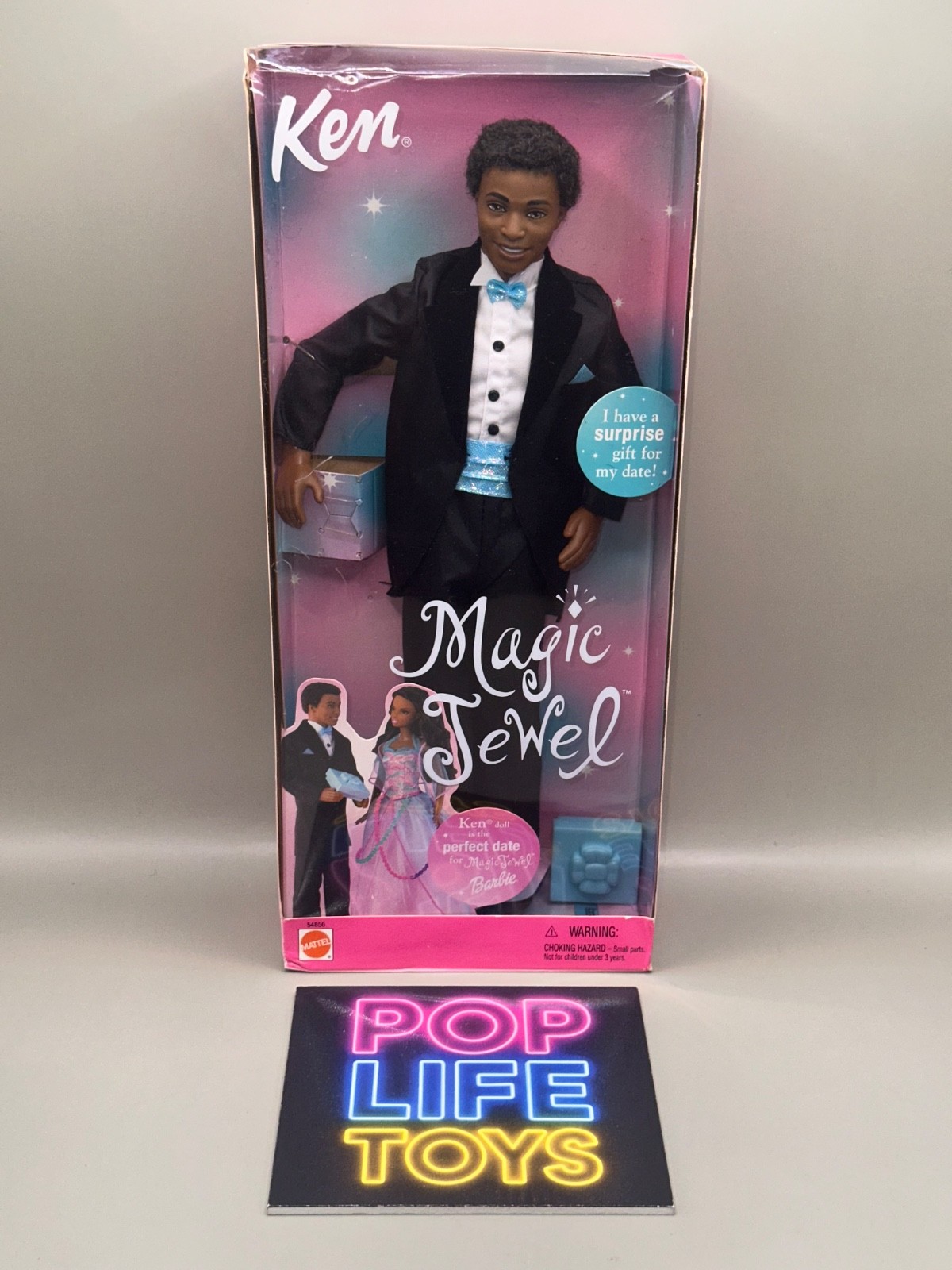 Vintage 2001 Mattel Barbie “Magic Jewel Ken- African American” #54856 *NRFB*