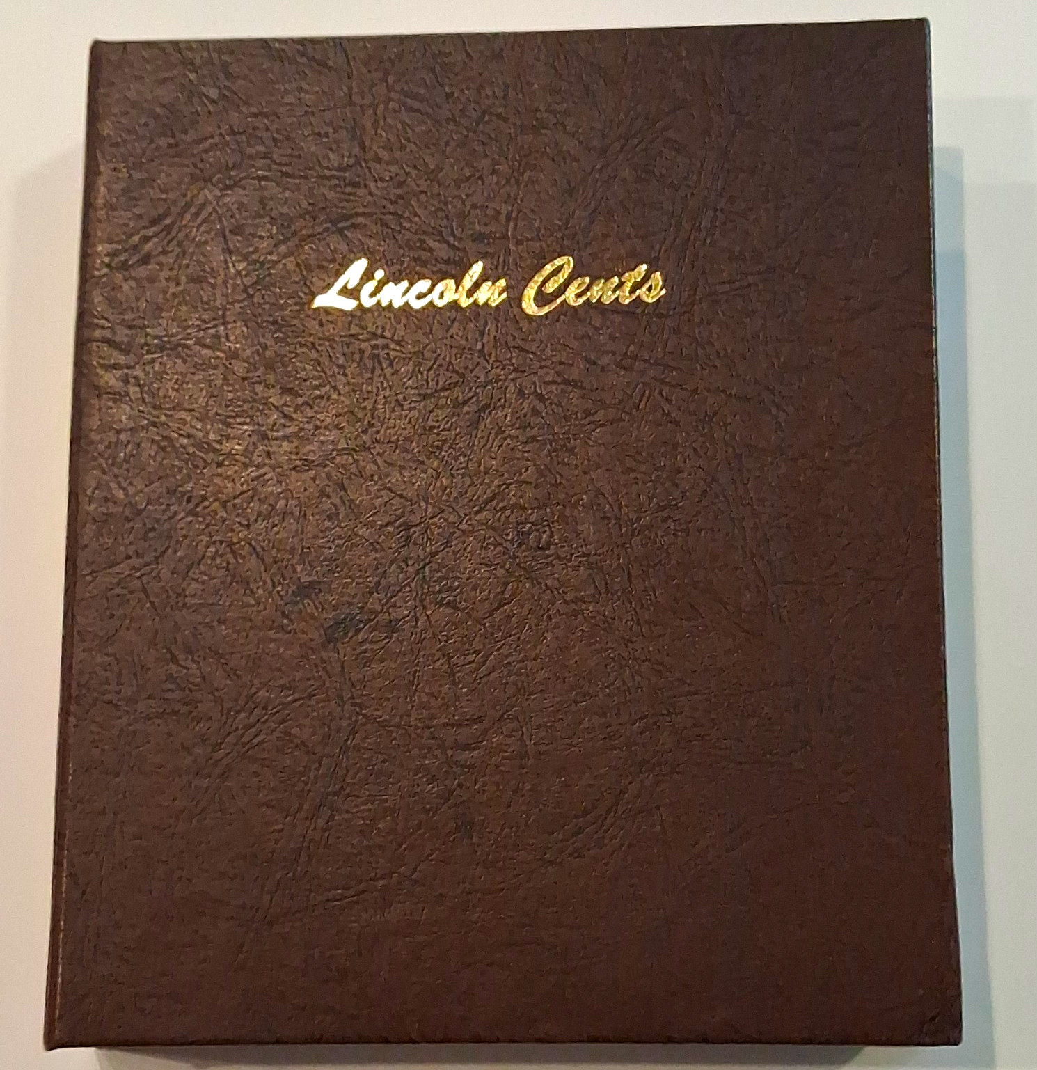 Dansco Lincoln Cents 1909-Date Coin Album Folder w/ Coins Wheat & Memorial