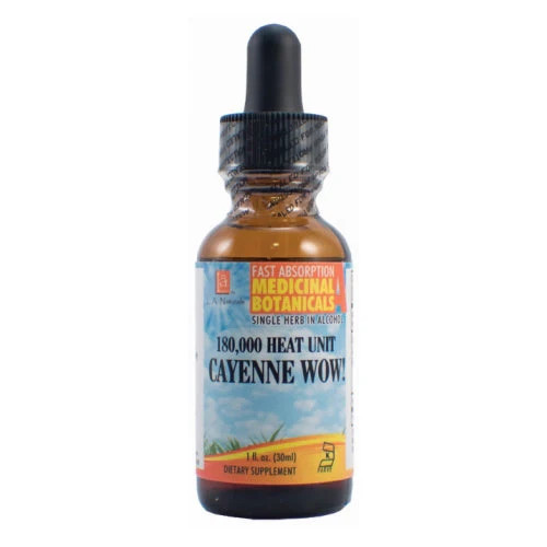 Cayenne Wow 180, 000 HU 1 Oz By L. A .Naturals