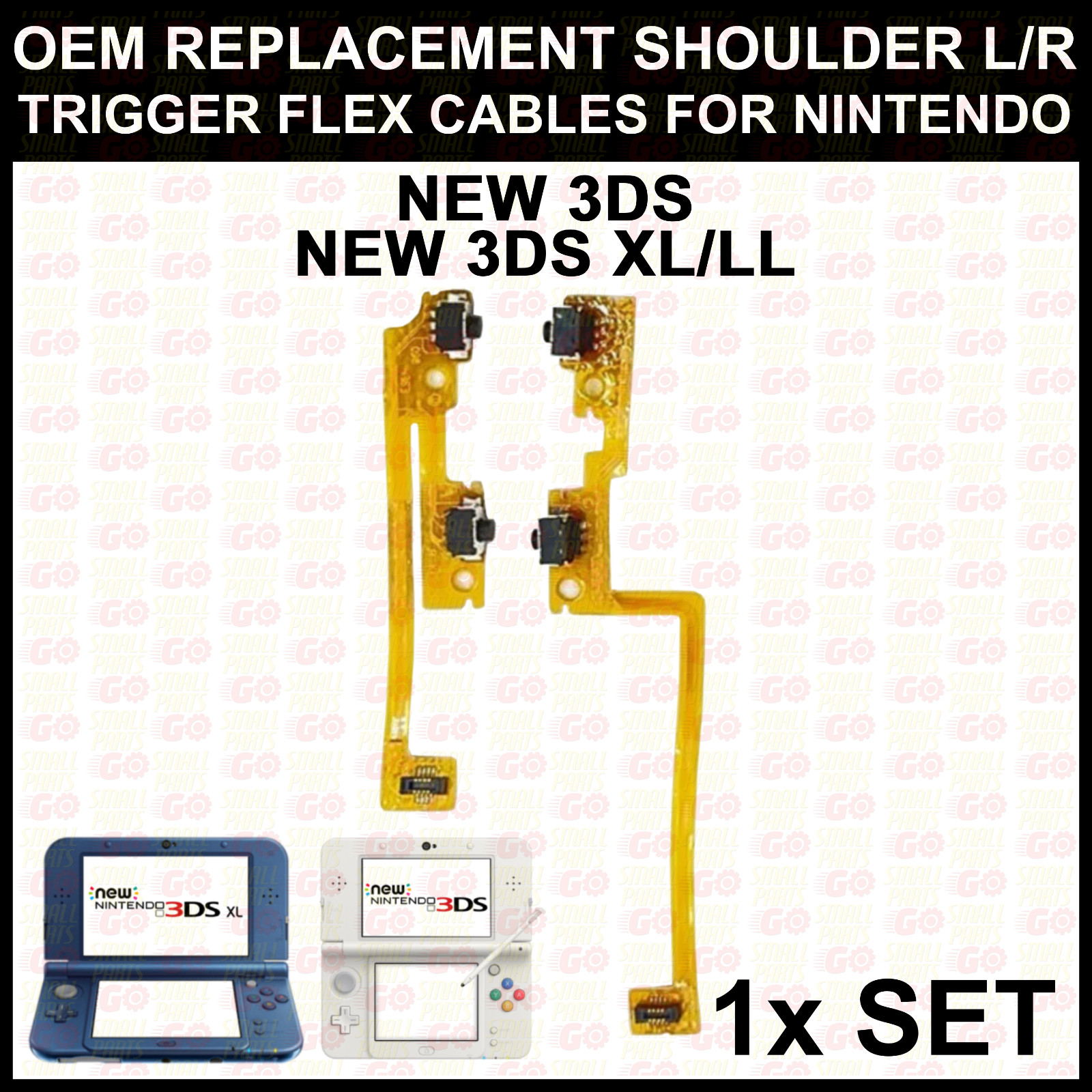 OEM Shoulder Trigger Button Left Right Flex Cable for Nintendo New/3DS/XL/LL
