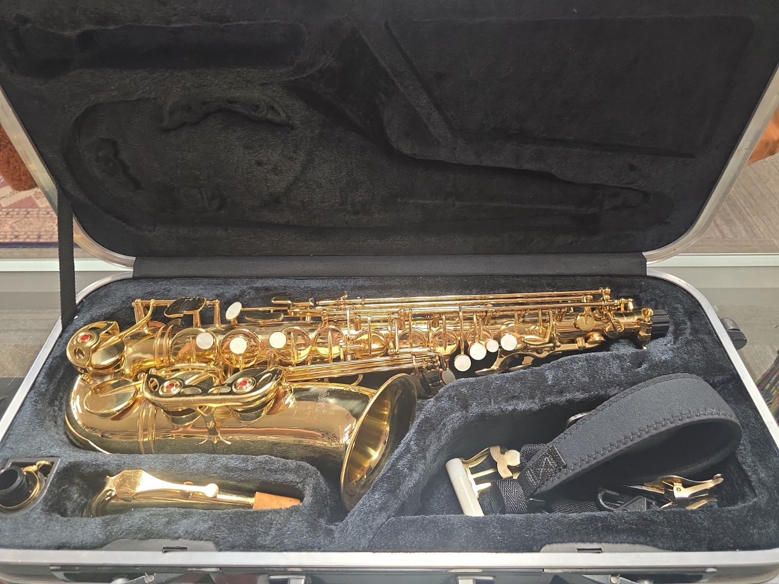Accent AS710L Alto Saxophone Student Sax With Original Case 