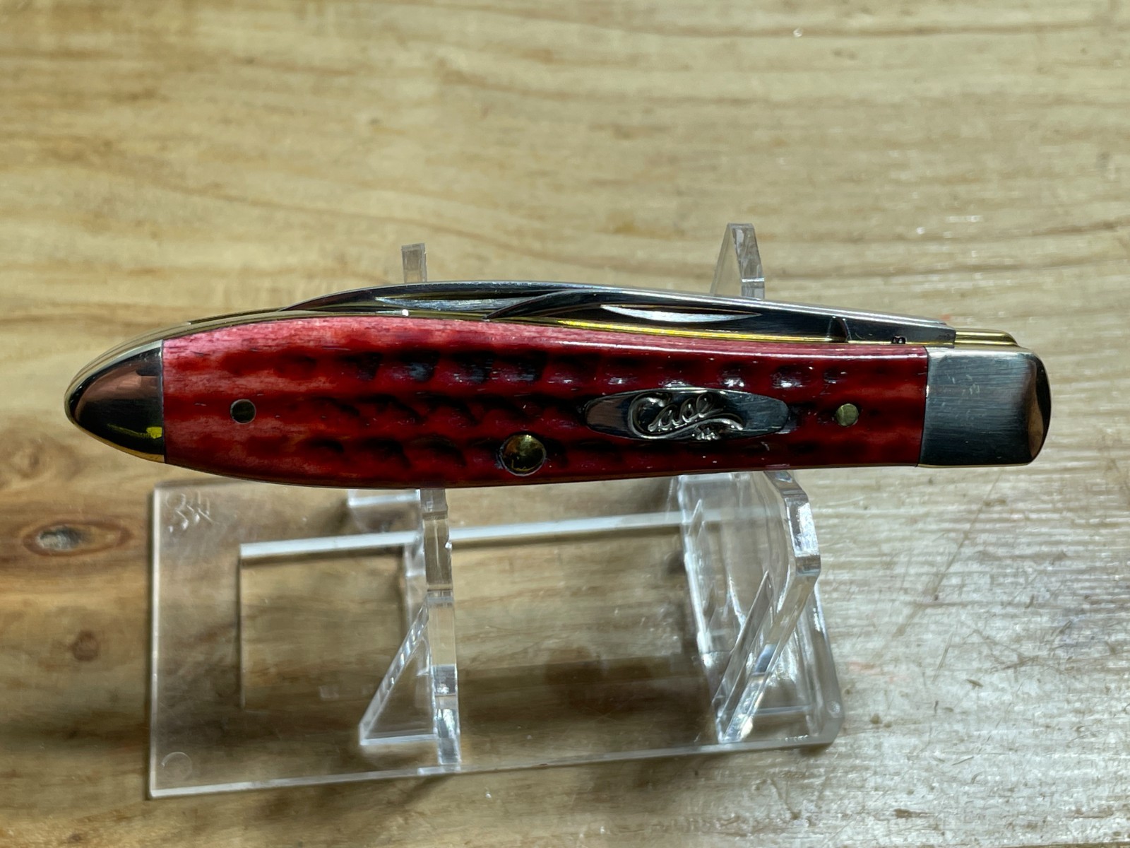 Vintage Pre-Owned Case XX TB 62028SS Teardrop Jack Old Red Pocket Knife Vintage Pre-Owned Case XX TB 62028SS Teardrop Jack Old Red Pocket Knife