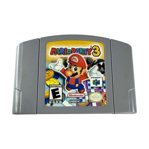 New Mario Party 3 64 Games For Nintendo N64 US Version