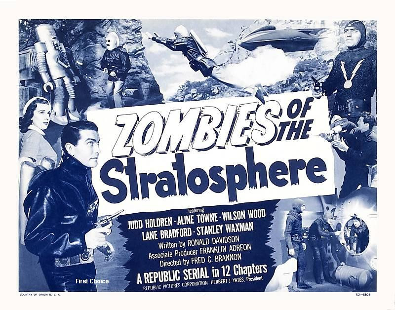 Zombies of the Stratosphere  - Cliffhanger Serial Movie DVD Judd Holdren 