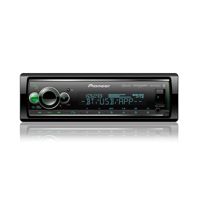 Pioneer MVH-S720BHS Double DIN Digital Media Receiver Bluetooth HD Radio SiriusX