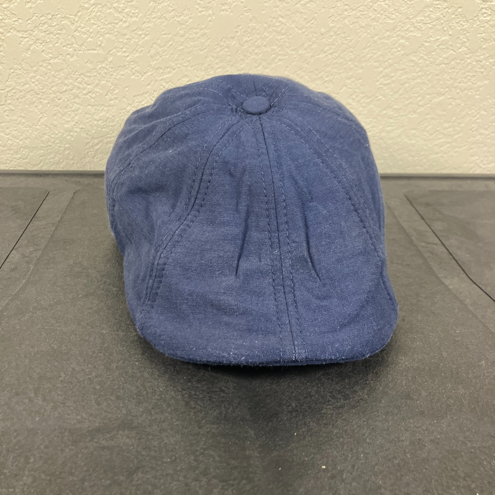Boston Scally Co Hat Mens M/L Blue Flat Cap Newsie Paperboy Gatsby