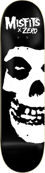 ZERO x The MISFITS Fiend Skull 8.12 Skateboard Deck