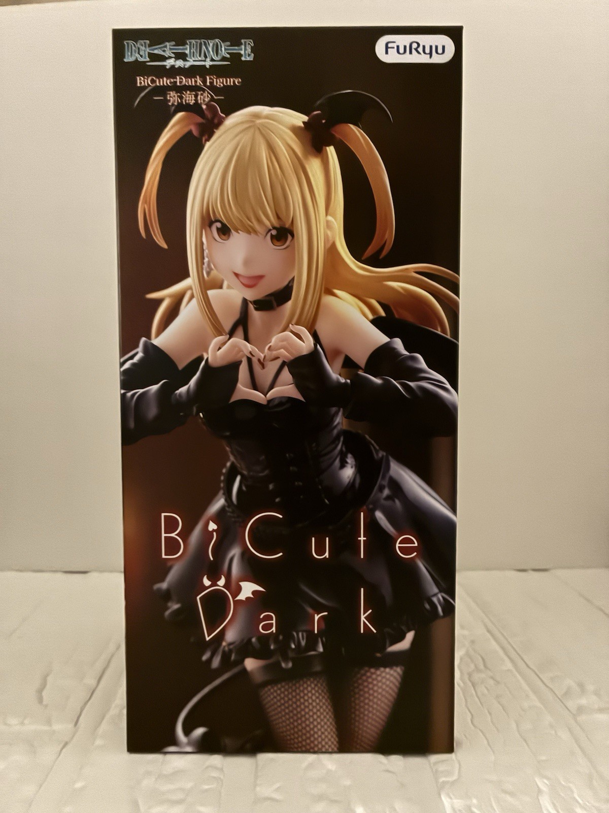 Misa Amane Death Note FuRyu BiCute Dark Figure Japan New Prize Unopened