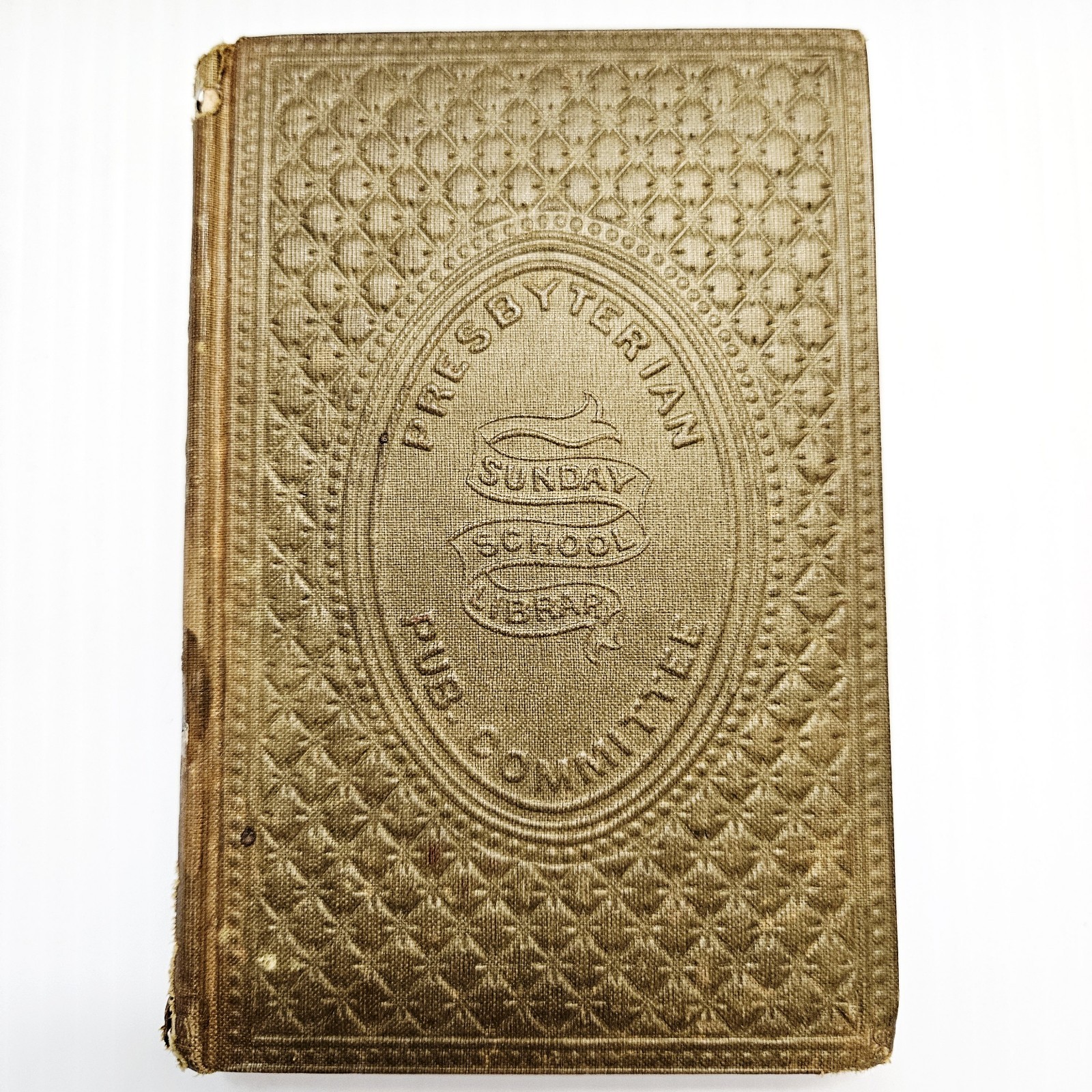 Presbyterian Sunday School Library Book Vintage Church Book Christian Antique 