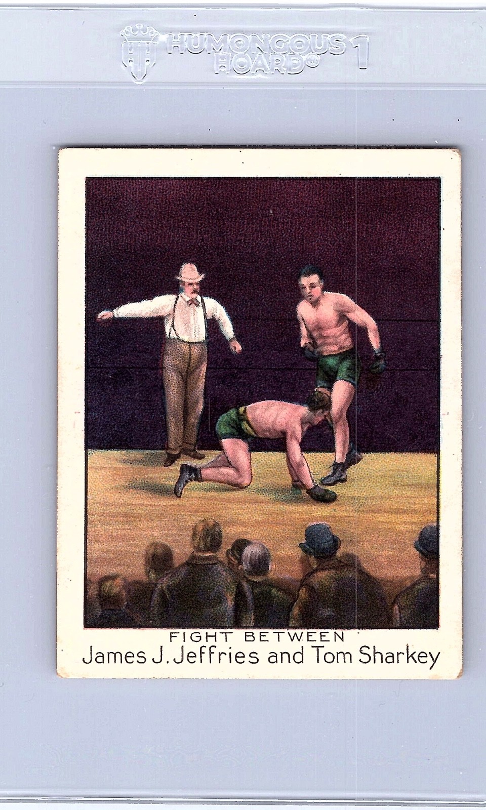 1910 ATC T220 Champion Prize Fighter James J. JeffriesTom Sharkey Mecca POOR 1910 ATC T220 Champion Prize Fighter James J. JeffriesTom Sharkey Mecca POOR