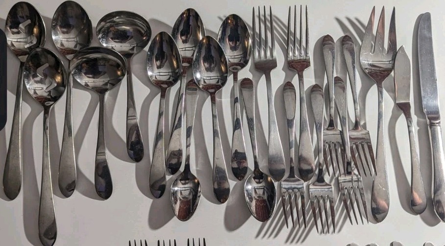 Towle Boston Antique Flatware Lot 21 Pc Towle Boston Antique Flatware Lot 21 Pc