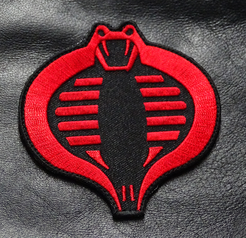 Cobra GI Joe USA Army Tactical Embroidered Iron On 3.5 inch Patch (MTC1) Cobra GI Joe USA Army Tactical Embroidered Iron On 3.5 inch Patch (MTC1)