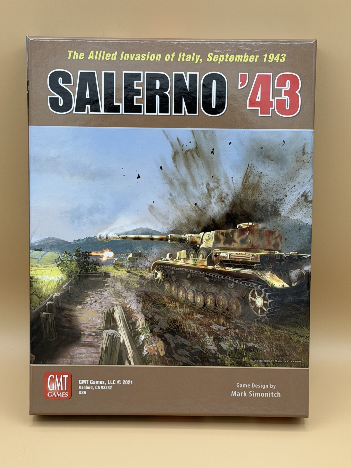 Salerno \'43 - The Allied Invasion 0f Italy - Strategy/War Game - GMT Games Salerno \'43 - The Allied Invasion 0f Italy - Strategy/War Game - GMT Games