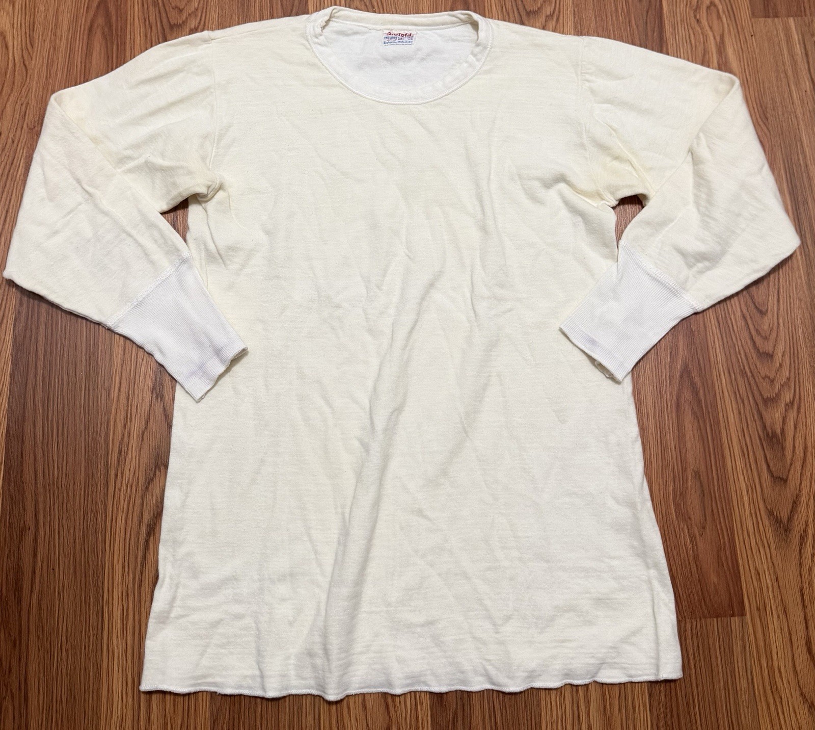 Vintage Duofold Base Layer Shirt Mens 40 Two Layer Thermal USA