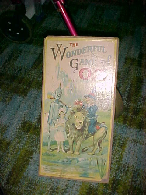 Antique 1921 Parker Bros Wonderful Game Of Oz Board Game Original Parts Antique 1921 Parker Bros Wonderful Game Of Oz Board Game Original Parts