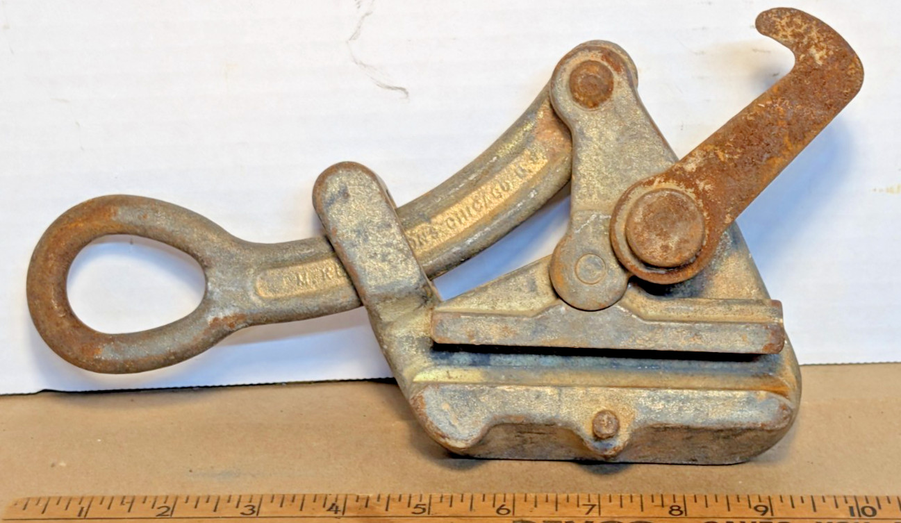 Vintage M Klein and Sons 1671-10 Jaw Grip Cable Tool Vintage M Klein and Sons 1671-10 Jaw Grip Cable Tool