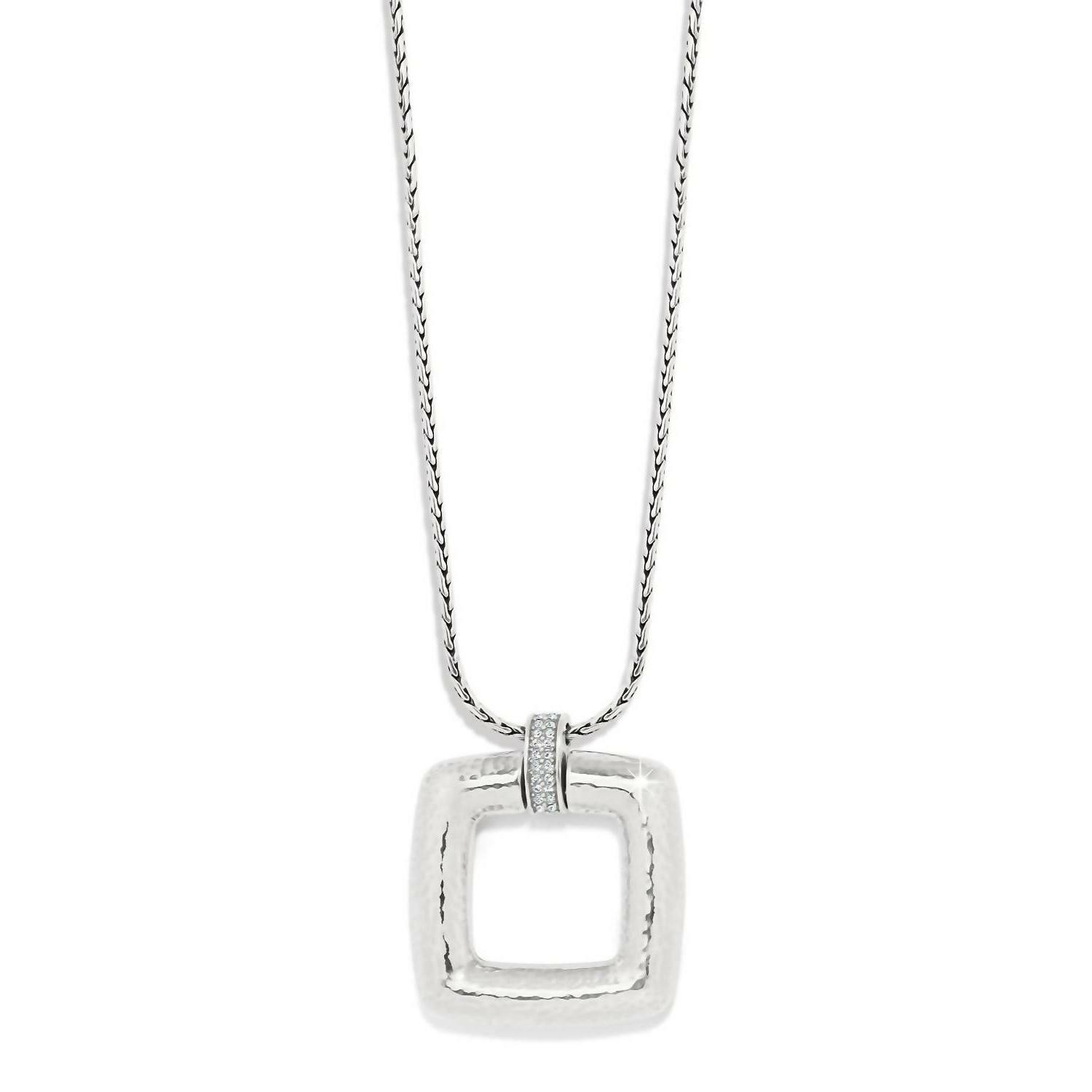 Brighton Women\'s Meridian Geo Dew Necklace Size One Size