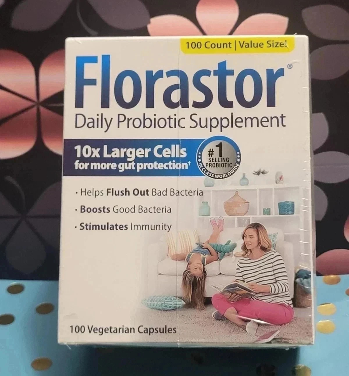 Florastor Daily Probiotic Supplement 100 250Mg Capsules Exp 12/2027 Florastor Daily Probiotic Supplement 100 250Mg Capsules Exp 12/2027