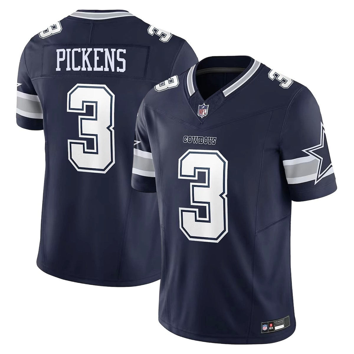 New NWT Men's Cowboys #3 George Pickens Limited Player All Stitched Jersey All New NWT Men's Cowboys #3 George Pickens Limited Player All Stitched Jersey All