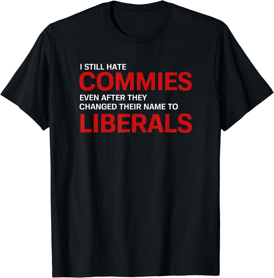 New Funny Anti Socialist Communist Pro America PatShirt Made in USA Size S to XL