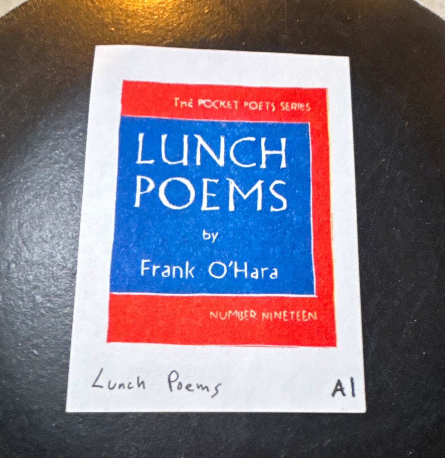 Ana inciardi Lunch Poems by Frank O\'Hara Ana inciardi Lunch Poems by Frank O\'Hara