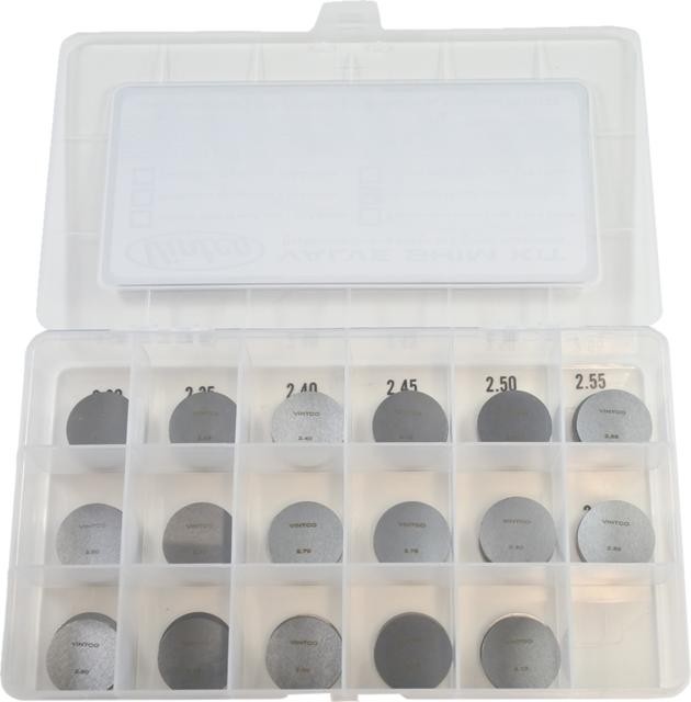 VintCo Complete Vintage Valve Shim Kit 25mm